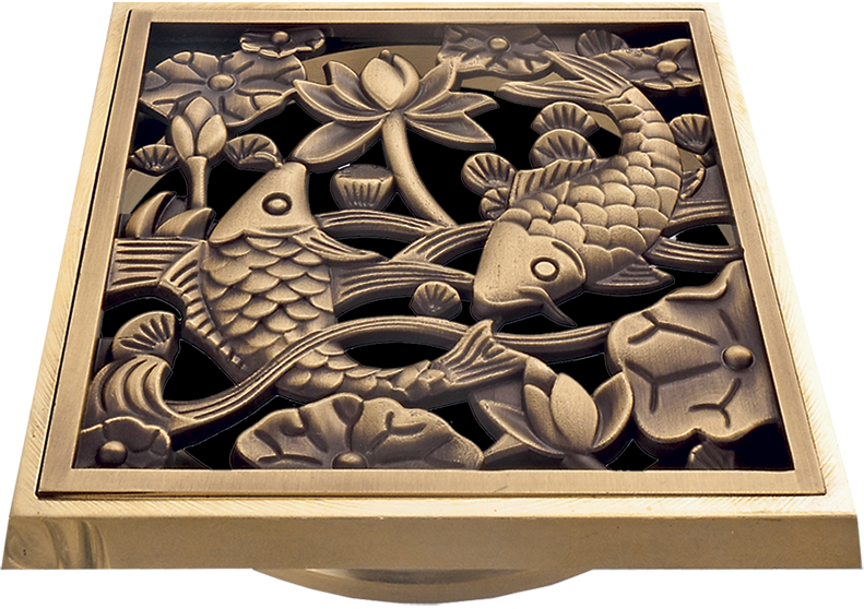      Bronze Viega Fish () 100100