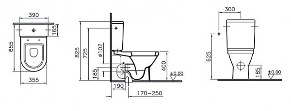 - VitrA S50 9736B003-1162