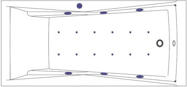   Excellent Palace WAEX.PAL17.RELAX 170x75
