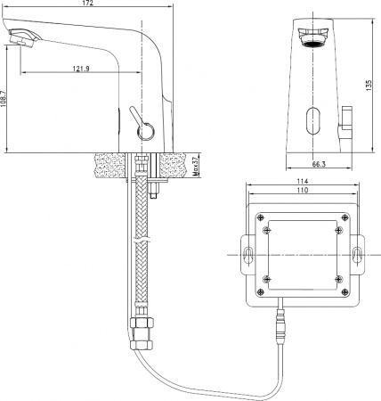  Cersanit Sense 63106  , 