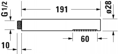   Duravit Faucet Accessories UV0640000000