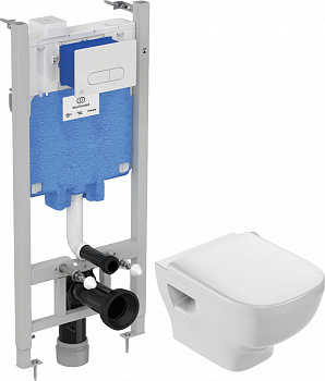    Jacob Delafon Struktura EDF102-00  - +  Ideal Standard ProSys Eco Frame 2.0 R0464AC   