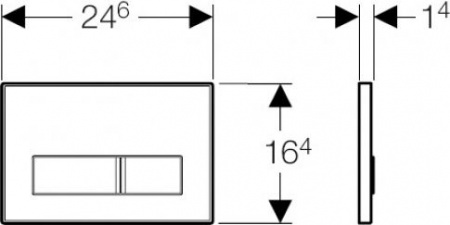   Geberit Sigma 50 115.788.00.1  