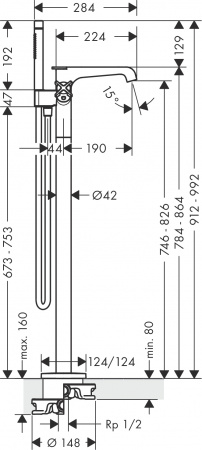  Axor Citterio E 36416990 ,  