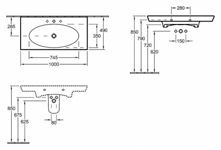  Villeroy & Boch La Belle 6124 G1 R1 alpin