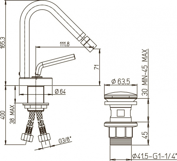  Paini Pixel 81CR306NEWKM  
