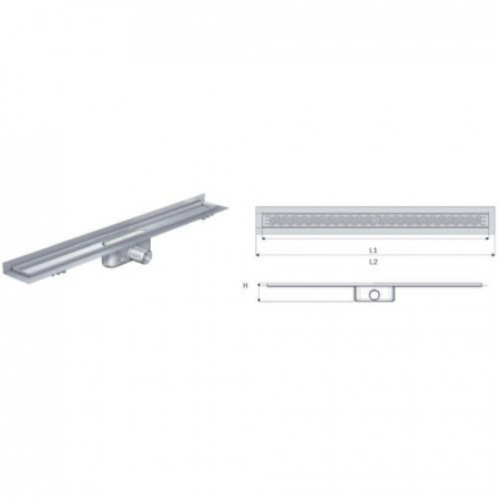   ACO Showerdrain C 408766