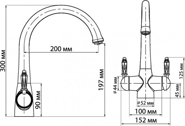  Omoikiri Okinawa RG-BL   