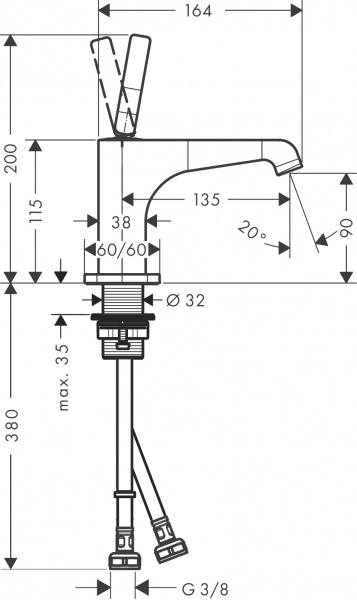  Axor Citterio E 36102340  ,  
