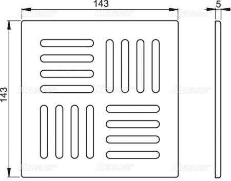  AlcaPlast ,143 × 143   MPV005