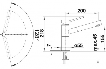  Blanco Alta-S Compact 517634   