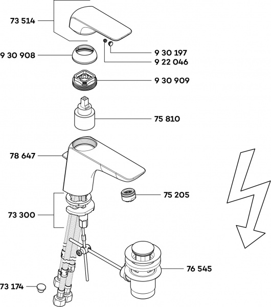  Kludi Ameo 412760575  ,   
