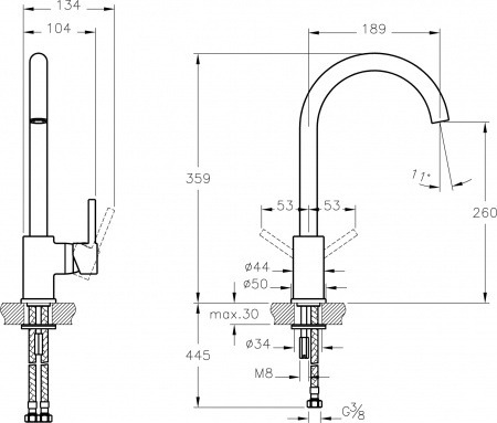  VitrA Minimax S A42091EXP   