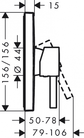  Hansgrohe Finoris 76615700  ,  