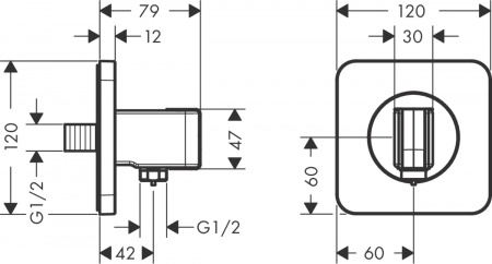   Axor Citterio E 36724000    