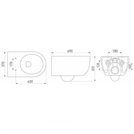 Инсталляция NOVUM525, кнопка L3 хром глянец, унитаз EGO Rimless, сиденье Toma SO 043231 Инсталляция NOVUM525, кнопка L3 хром глянец, унитаз EGO Rimless, сиденье Toma SO 043231