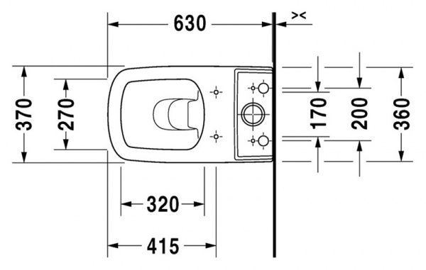 - Duravit DuraStyle 215509 WonderGliss