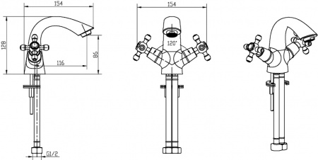  Boheme Crystal 291-CRST  