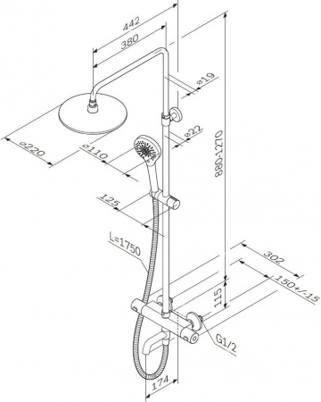 ������� ������ AM.PM Chic 2.0 F0782A500