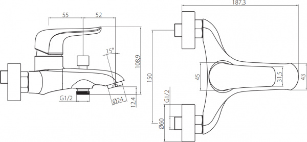  Damixa RedBlu Palace Evo 421000000    