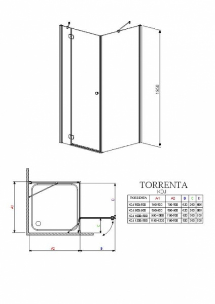   Radaway Torrenta KDJ 90   L