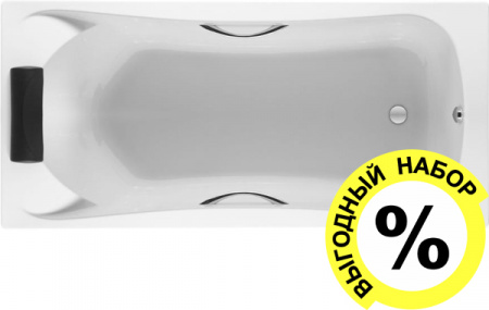 Акриловая ванна Roca BeCool 170x80 + смеситель для ванны с душем Акриловая ванна Roca BeCool 170x80 + смеситель для ванны с душем