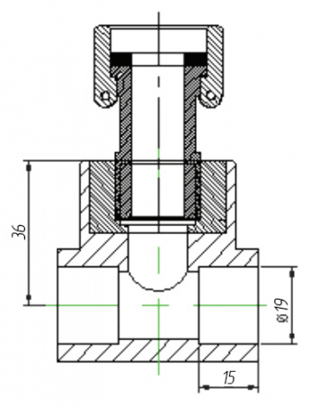  Kalde 3222-tut-200b00 201/2"   