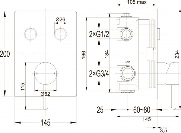  Omnires Y Goclick Y1235GCCR C  ,  , 