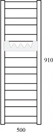   Terma Vivo + Reg2 50x91 , 300W
