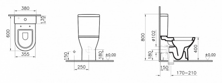 - VitrA Diana 9815B003-7201