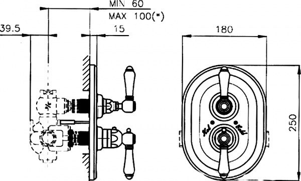  Nicolazzi Thermostatico 4909BZ78  , 