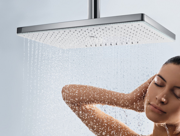Верхний душ Hansgrohe Rainmaker Select 460 24006400 белый - хром