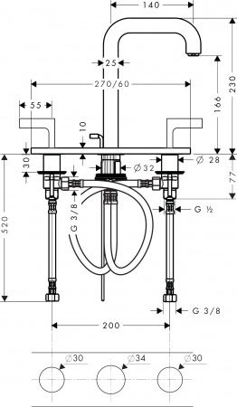  Axor Citterio 39136300  .   