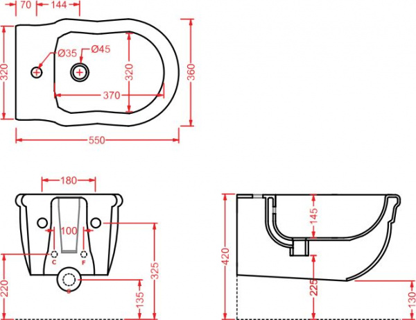   ArtCeram Hermitage HEB003 01 00