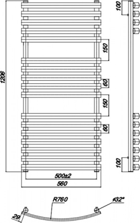   Ravak Elegance 500x1200