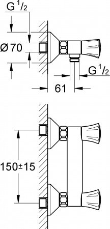  Grohe Costa 26330001  