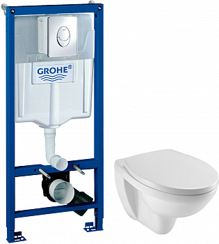 ��������  ������� ����������� ��� �������� Grohe Rapid SL 38721001 3 � 1 � ������� ����� + ���� ��� ������� ���������� Jacob Delafon Patio EDV102-00 +