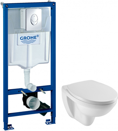 ��������  ������� ����������� ��� �������� Grohe Rapid SL 38721001 3 � 1 � ������� ����� + ���� ��� ������� ���������� Jacob Delafon Patio EDV102-00 +