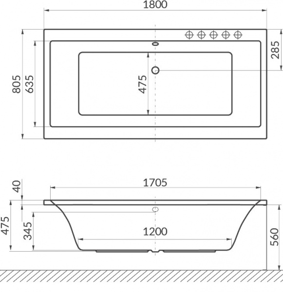   Excellent Pryzmat WAEX.PRY18.SOFT 180x80