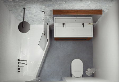   Riho Rething Space BD8400500000000 L, 170x90