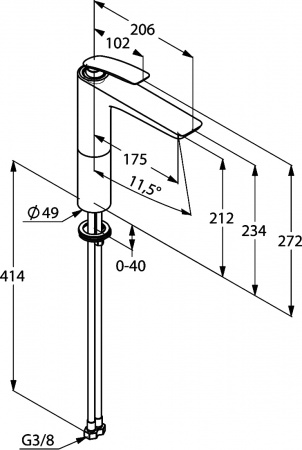  Kludi Balance 522960575  