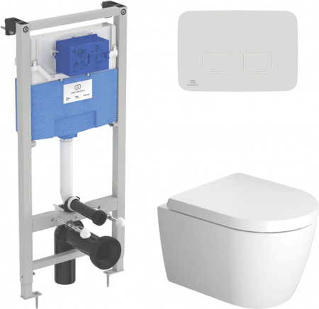 �������� ������ Duravit ME by Starck 2530090000 � ����������� + ����������� Ideal Standard ProSys � ������� Oleas R0124AC �����