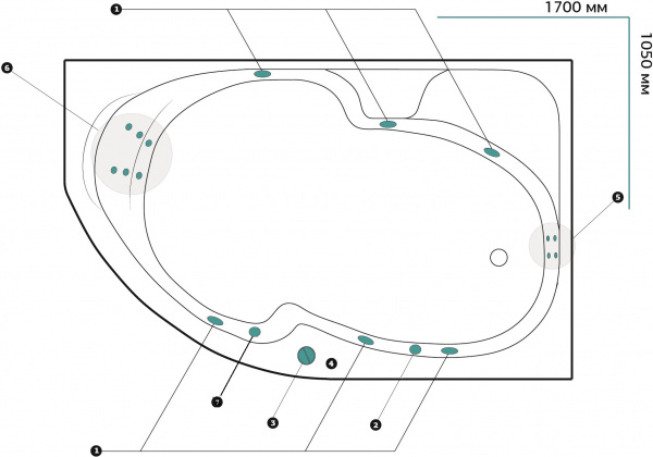   Marka One Diana 011710 +, 170x105 R