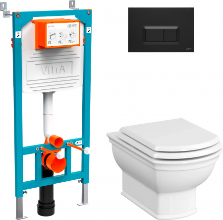 ��������  ������� ����������� VitrA 800-2014 � ������� �����, ������ + ���� ��� ������� ���������� VitrA Valarte 7805B003-0075 + ������-������� VitrA Valarte 124-003-009 � �����������