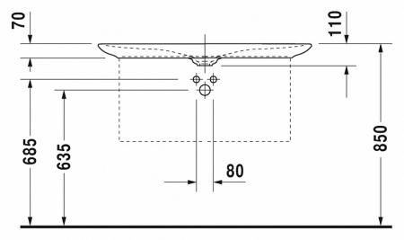 �������� Duravit Puravida 03711000001-WG ������������ ��������