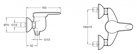  Jacob Delafon Kandel E666RU-CP  