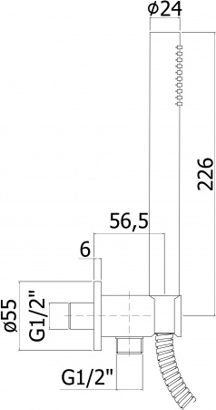 ������� �������� Paffoni Master ZDUP094CR
