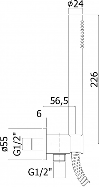 ������� �������� Paffoni Master ZDUP094CR