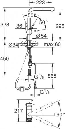  Grohe Blue Pure Minta 31721DC0   
