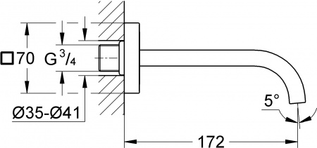  Grohe Allure 13264000  